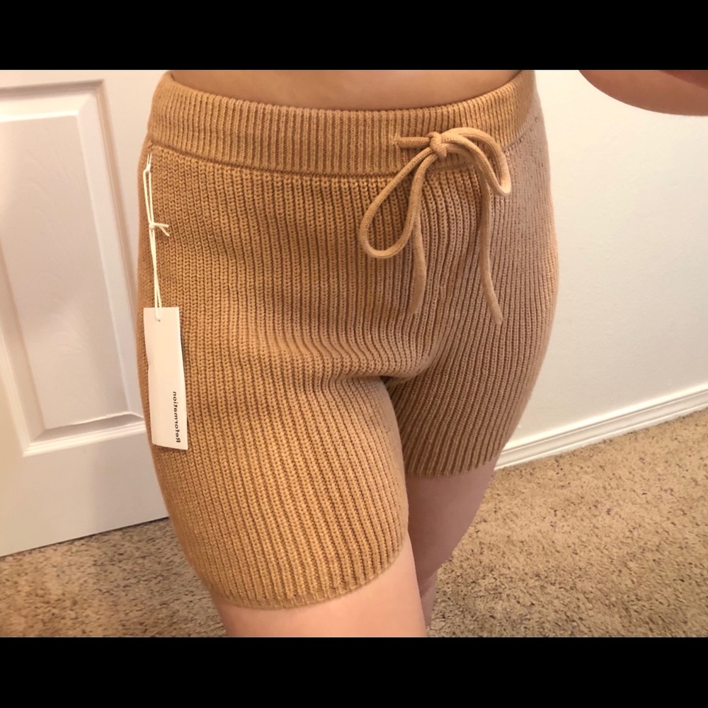 Reformation Knit Shorts